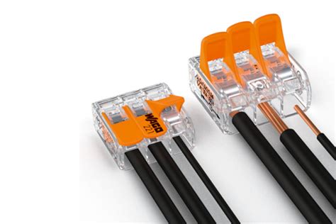 WAGO releases the 221 Series of splicing connectors - Electrical connection