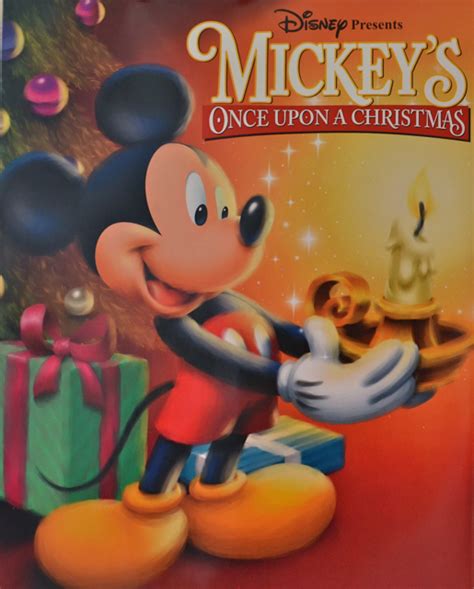 Mickey's Once Upon a Christmas Mickey Mouse Holiday Lithograph Disney - Other