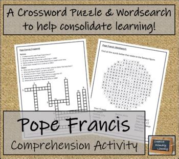 Pope Francis - Biography Writing Unit by Creative Primary Literacy