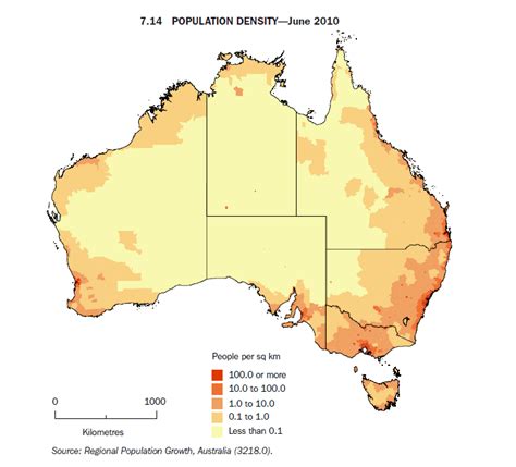 The population density goes from one extreme to the other. | Australia ...