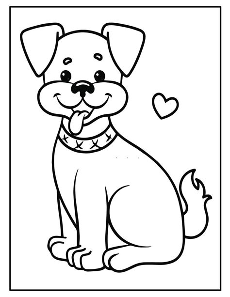 Printable Puppy Coloring Pages Pdf - Coloring Page For Kids