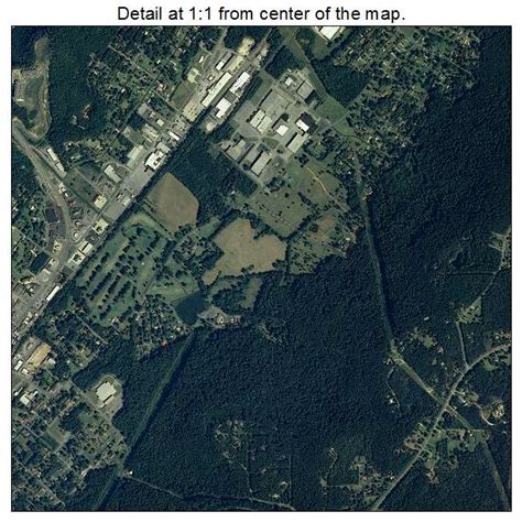 Aerial Photography Map of Fort Payne, AL Alabama