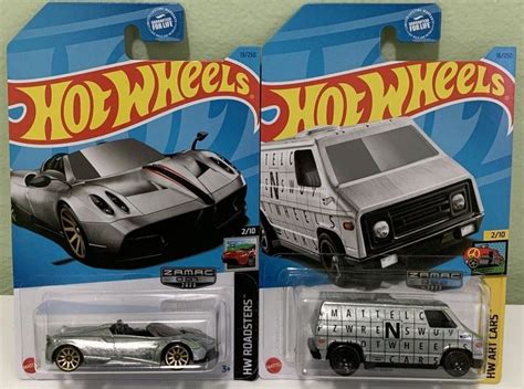 2023 Hot Wheels Zamac Edition 1 & 2