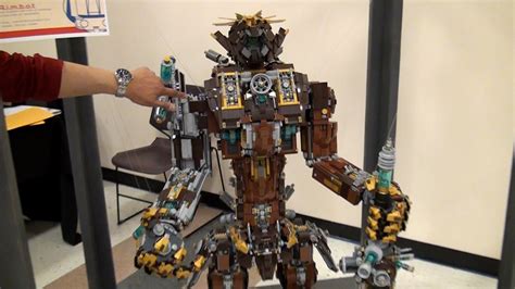 Giant LEGO Continuum Shift robot - Pacific Rim + Metal Beard – BrickCon ...