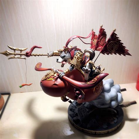 【In Stock】Core Play Zha Zha Three Kingdoms Lu Bu Resin Statue