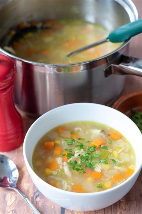 Leftover Roast Chicken Soup - Neils Healthy Meals