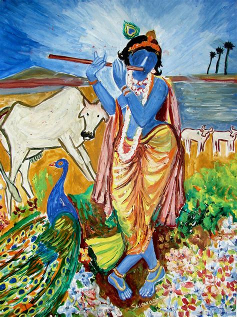 KRISHNA WITH COW – Gallerist.in