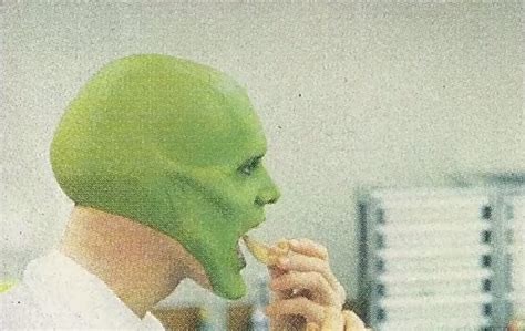 Photos of Jim Carrey in Makeup Chair for The Mask, 1994 - Gallery ...