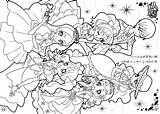 Fresh Pretty Cure Coloring Pages Sketch Page sketch template