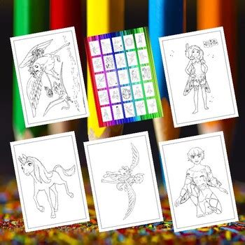 Printable Mia and Me Coloring Pages Collection for Creative Adventures