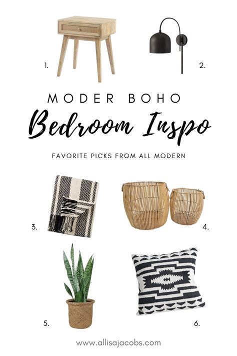 Essential Decor for a Beautiful Boho Bedroom - allisa jacobs