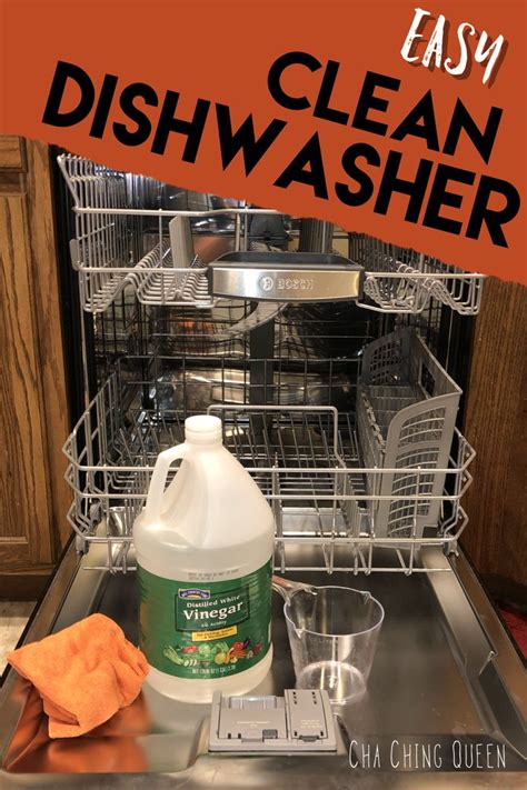 How to Clean Your Dishwasher with Vinegar and Cleaning Tablets - Cha ...