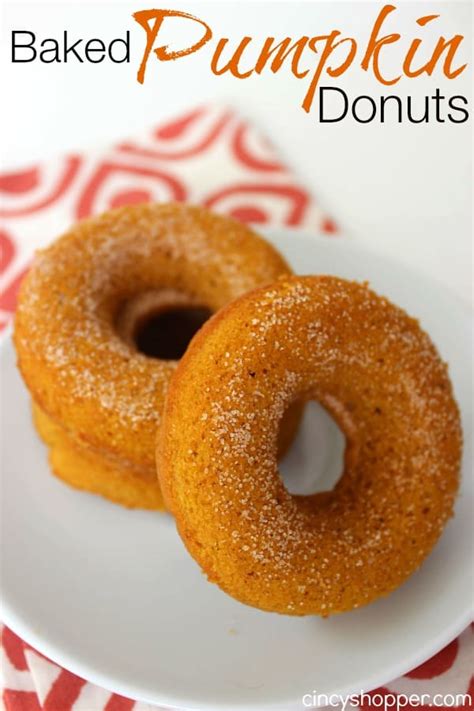 Baked Pumpkin Donuts Recipe - CincyShopper