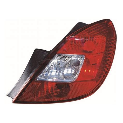 Vauxhall Corsa Rear Light / Tail Light - Drivers Side (RH), Rear - Non-LED