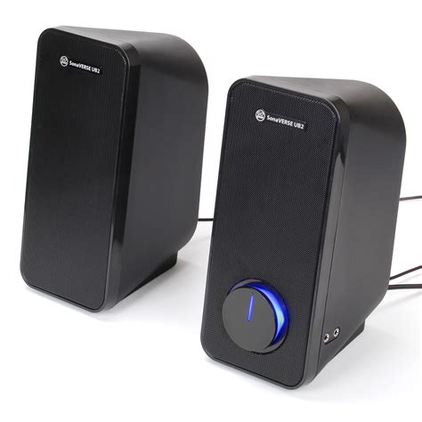 GOgroove Computer Speakers for Desktop and Laptop - SonaVERSE UB2 USB ...