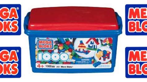 1000-Piece Mega Bloks Micro Tub £8.99 @ Argos