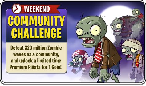 Community Challenge: Defeat Zombie Waves, Get Rewards!