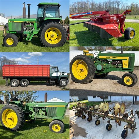 John Deere Tractors and Implements