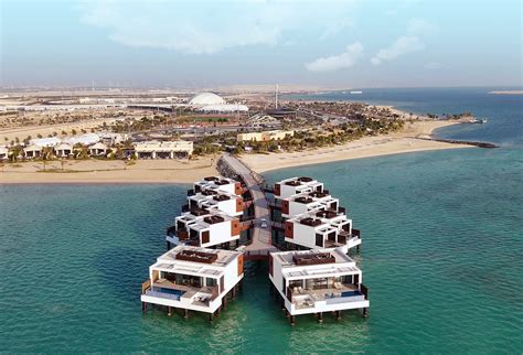 Inside ocean-view and luxury overwater villas in Abu Dhabi