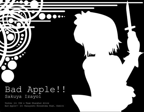 🔥 Download Sakuya Izayoi Bad Apple By Adiyasa by @lnelson53 | Bad Apple Wallpapers, Breaking Bad ...