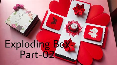 DIY Exploding Box Tutorial || Easy Exploding Box Part-2 || - YouTube