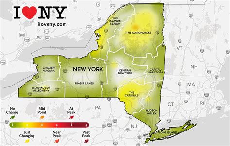 Upstate NY fall foliage report: Autumn colors are beginning to spread ...