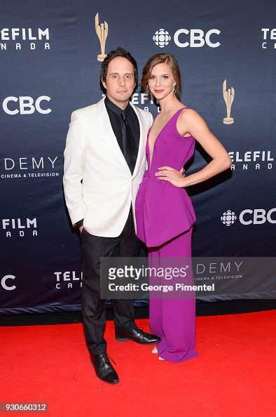 Jonny Harris and Kaitlin Kozell arrive at the 2018 Canadian Screen ...