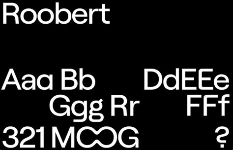 Roobert Font Free Download | Fonty Fonts