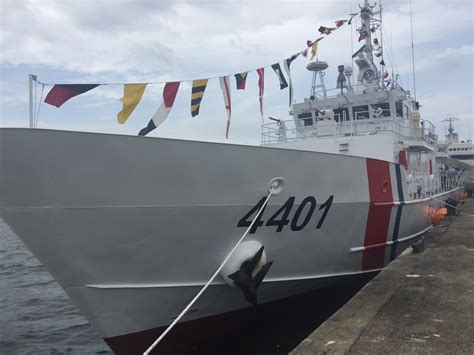 Philippine Coast Guard Receives New Ship