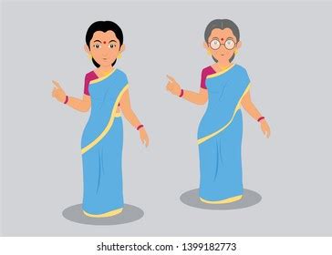 Indian Female Cartoon Character Photos and Images & Pictures | Shutterstock