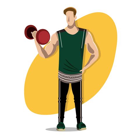 Stylish Fitness Trainer man 177862 Vector Art at Vecteezy