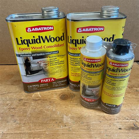 LiquidWood Epoxy Wood Consolidant