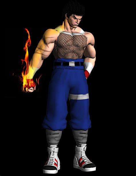 Burning Batsu SFV Style update by ThePervertedXnaArt on DeviantArt