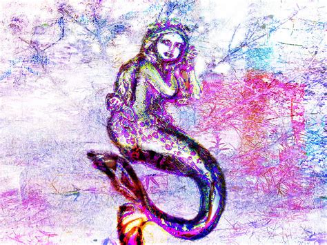 Siren Song Mermaid Photograph and Digital Painting Photograph by EM ...