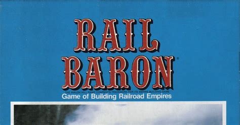 Rail Baron | Board Game | BoardGameGeek