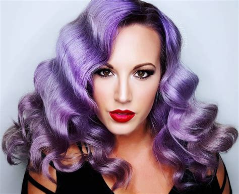 Purple Hair #oldhollywood Lavender Hair Classic LadyPeters | Beauty, Confessions & Life ...