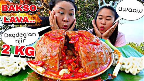 PERTAMA KALI MUKBANG BAKSO LAVA 😱🥵 - YouTube