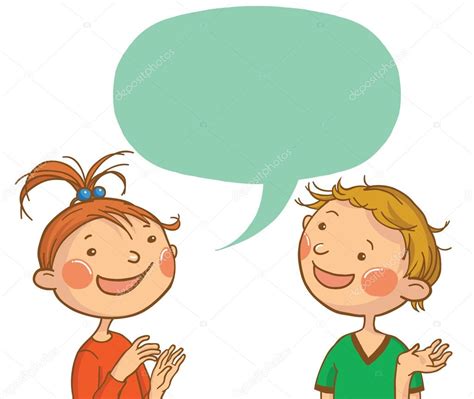 Kids Talking Clipart | Free download on ClipArtMag