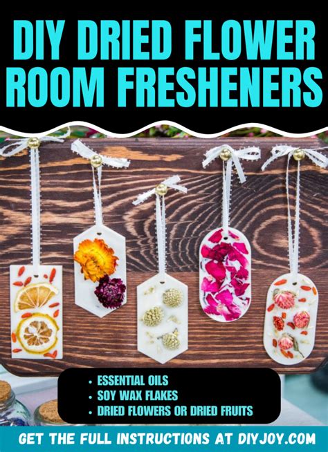 Easy DIY Dried Flower Room Fresheners Tutorial