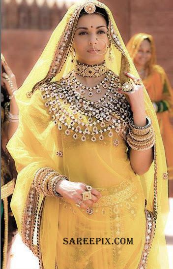 Aishwarya rai traditional lehenga pics from Jodha Akbar