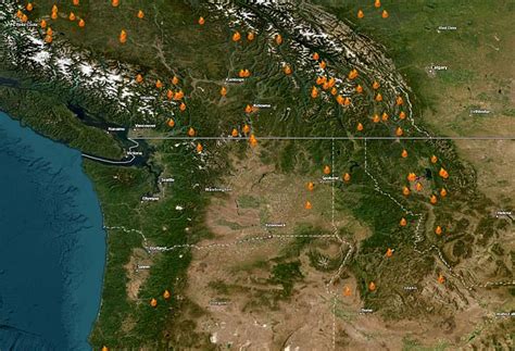 Wildfires Rip across More than 20,000 Acres in Washington State: Entire ...