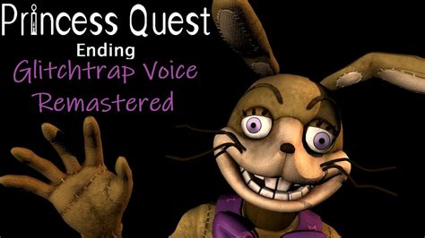 FNaF Help Wanted (Mobile) Princess Quest Ending (Glitchtrap Voice Remastered) - YouTube