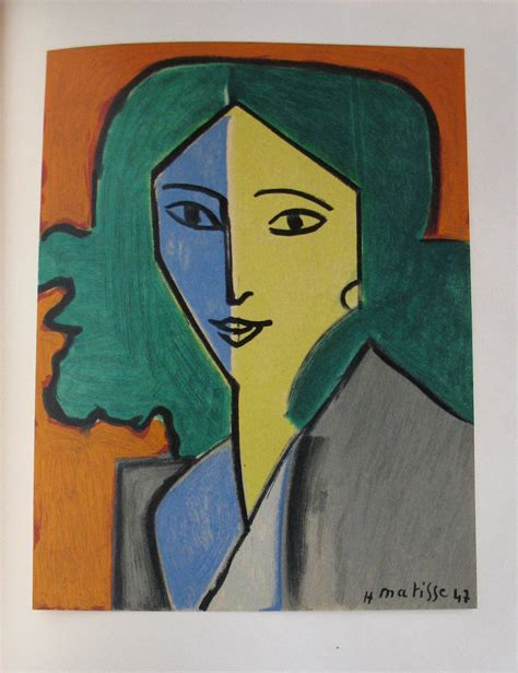 Henri Matisse: Portraits, first edition, with original Matisse lithograph