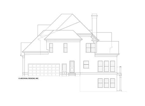 Huntington | Traditional House Plans | Luxury house Plans - Archival ...