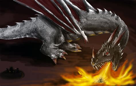 Balerion the Black Dread by GalaxyTheory on DeviantArt