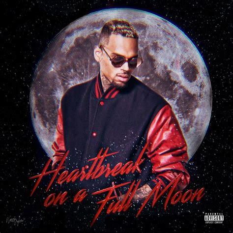 Chris Brown - Heartbreak On A Full Moon • Album Cover by Ninetyfourarts ...