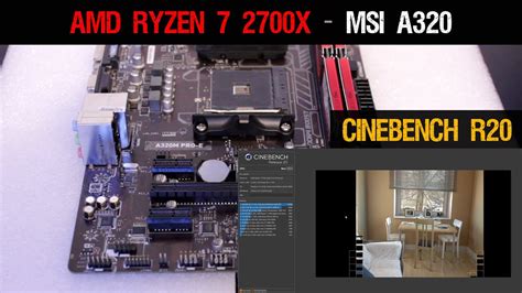 Amd Ryzen 7 2700x build - Msi A320M PRO-E - AMD Ryzen 2700x Cinebench R20 - Ryzen 2700x ...