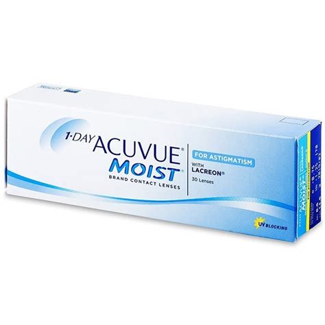 1 Day Acuvue Moist for Astigmatism – 30 Pack – Wize Eyes Optometrists