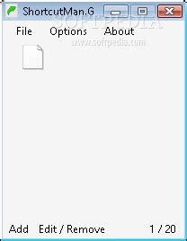 ShortcutMan.G 2.0.3 - Download, Review, Screenshots