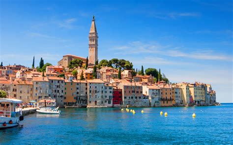 Old Town Rovinj Croatia Foto Postcard : Wallpapers13.com